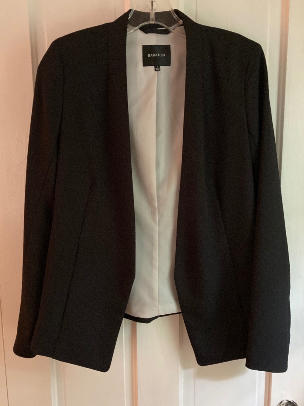 Babaton Aritzia Keith Open Front Blazer Size 2 Black
